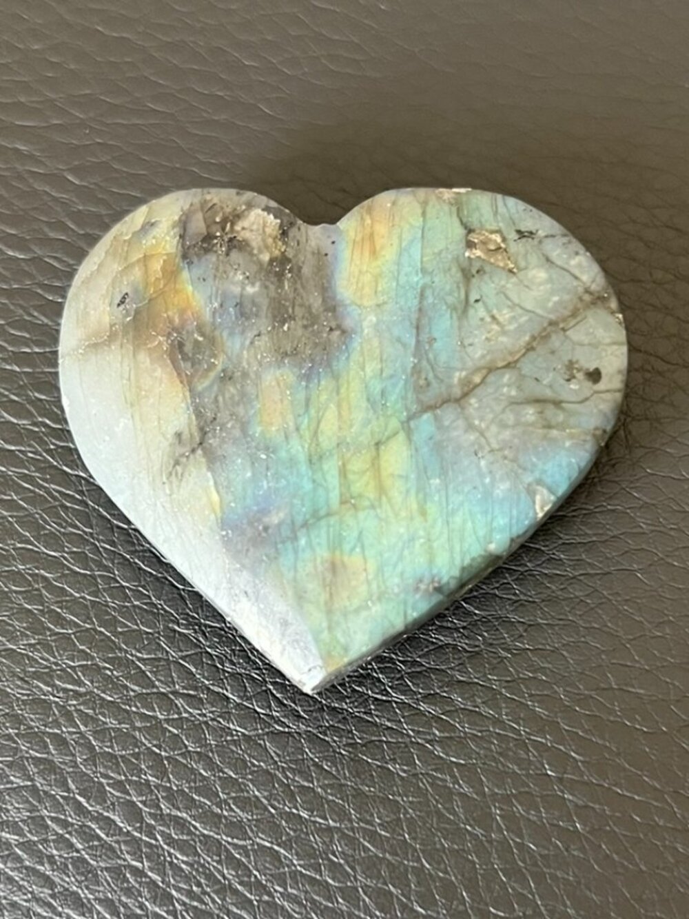 Labradorite Heart - Picture 4 of 12